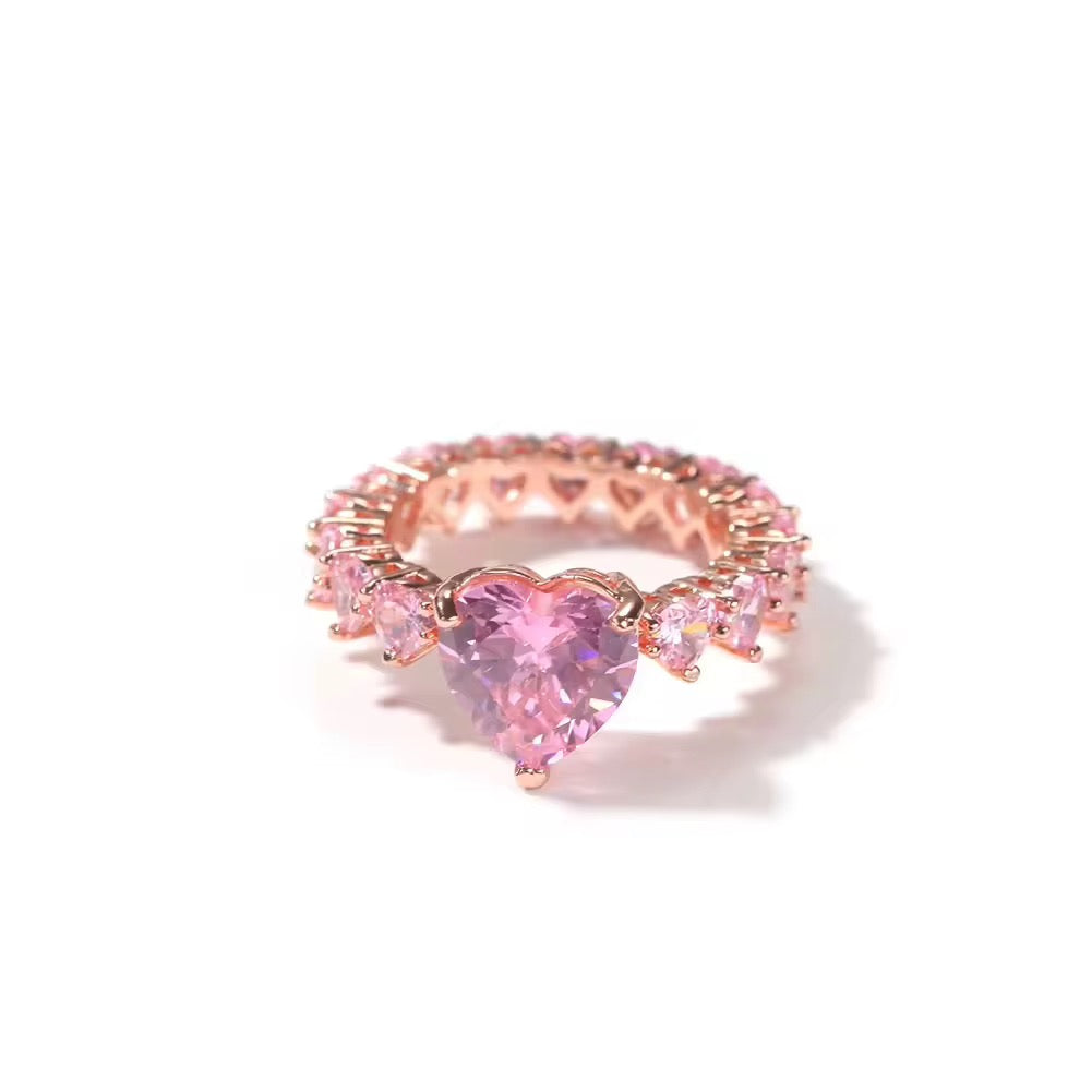 Heart Luxe Stainless Steel Ring