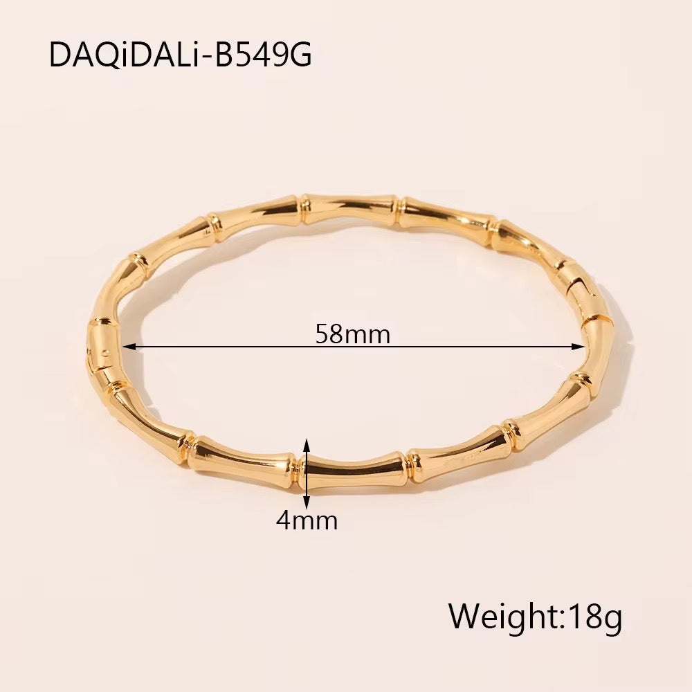 Luxury Bamboo Style Bracelet