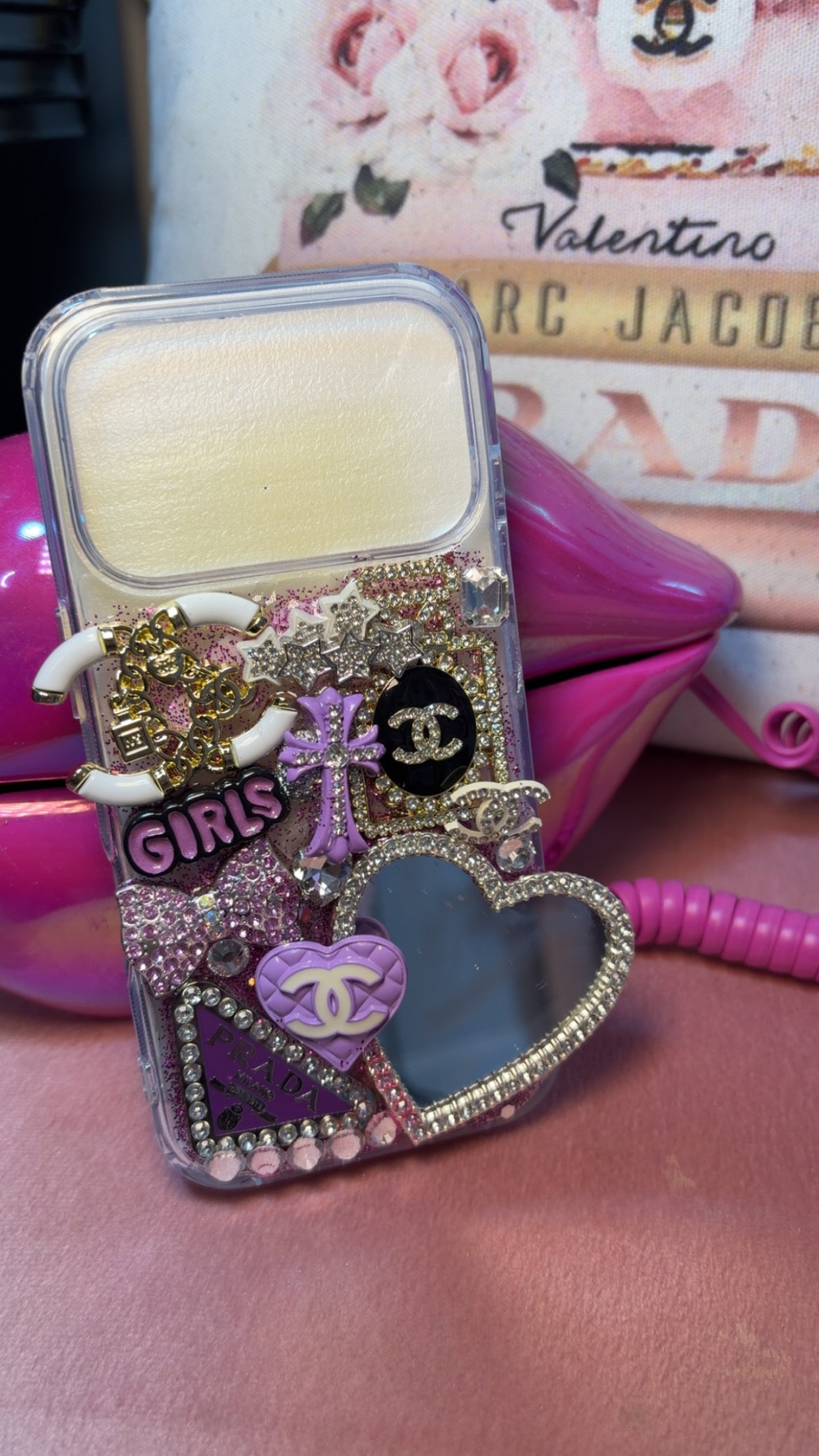 iPhone 17 pro-Luxury Bling Custom Case