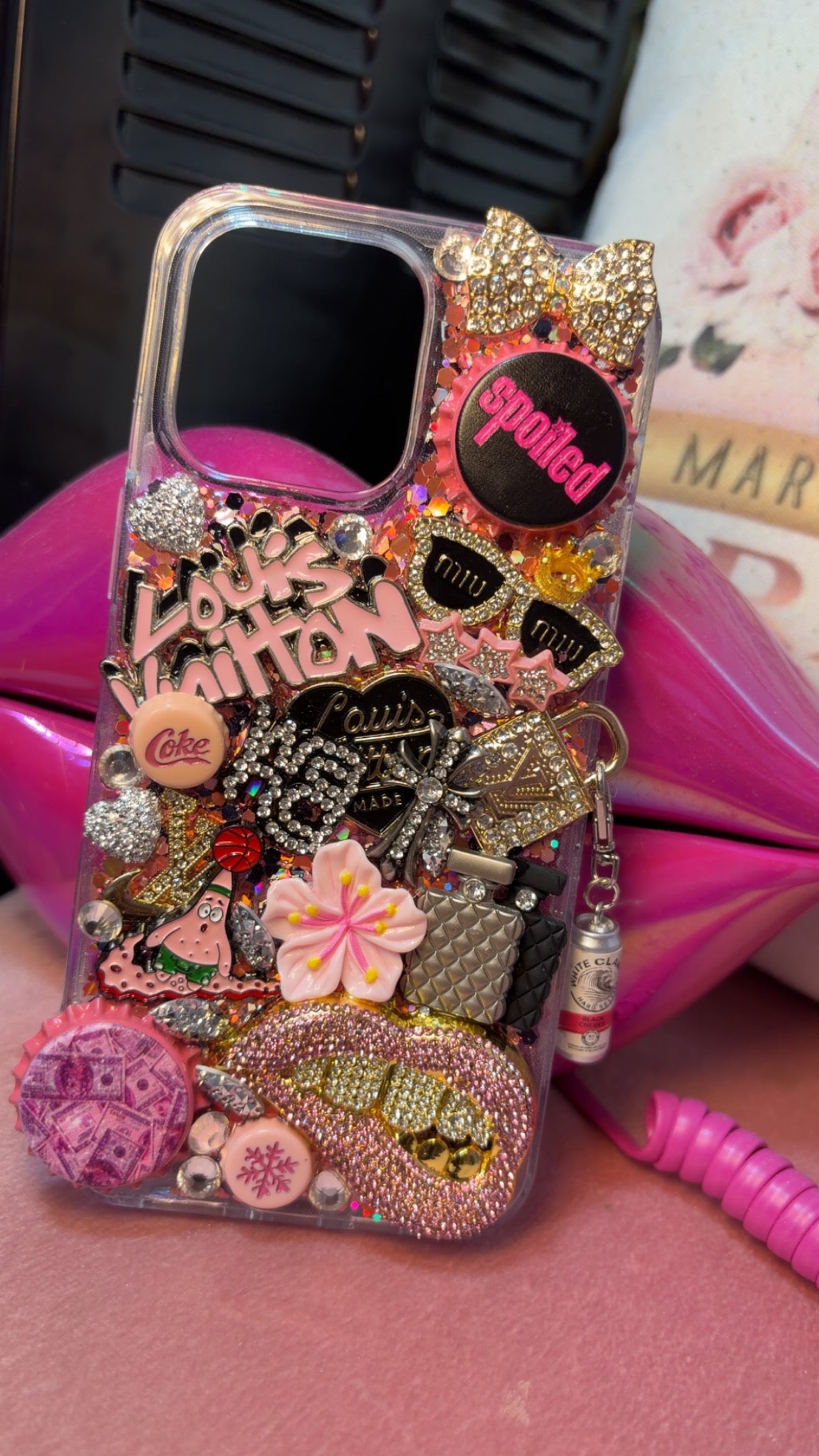 iPhone 14 max- Luxury Bling Custom Case