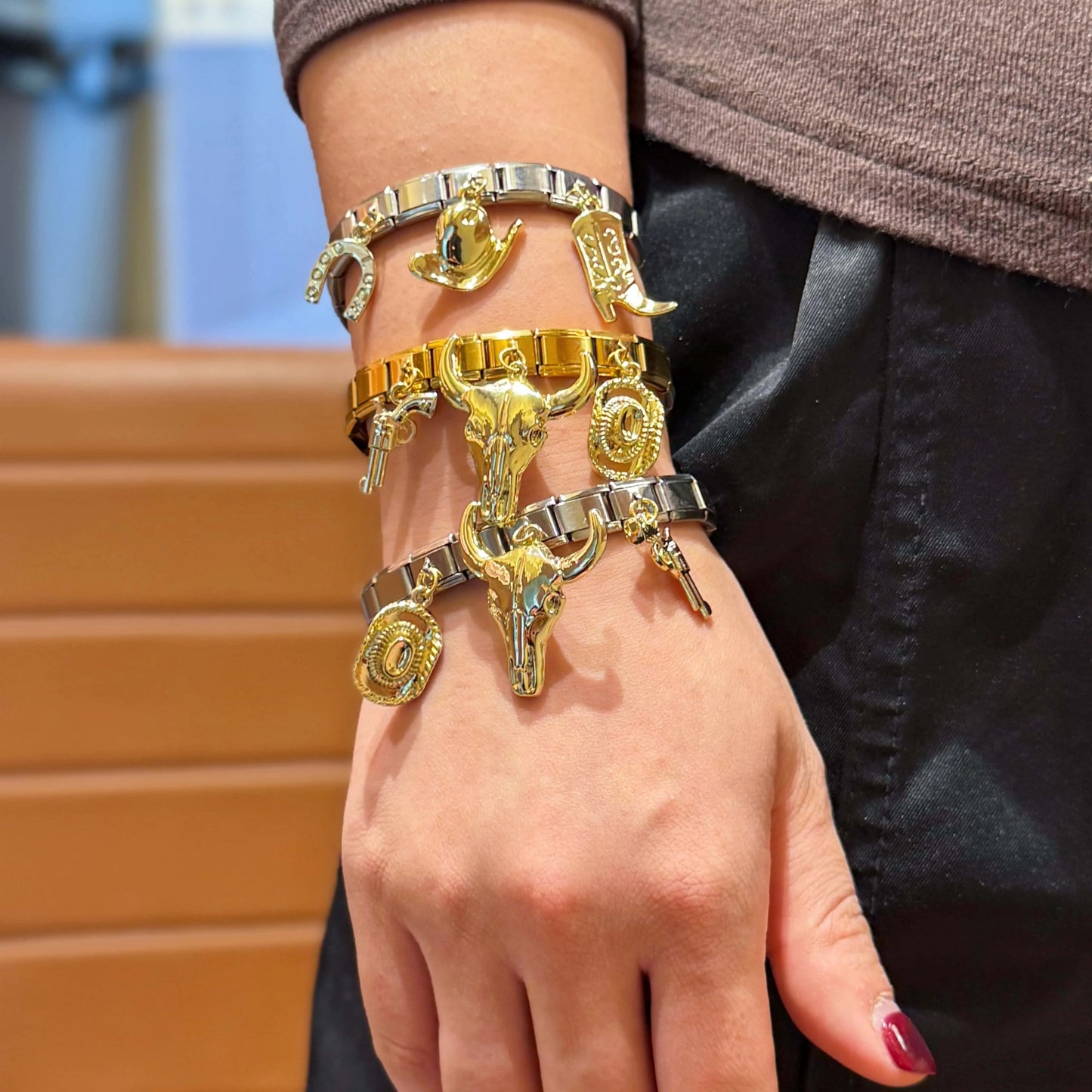Wild West Charm Bracelet