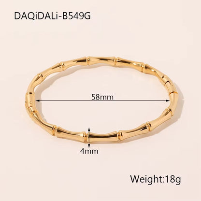 Luxury Bamboo Style Bracelet