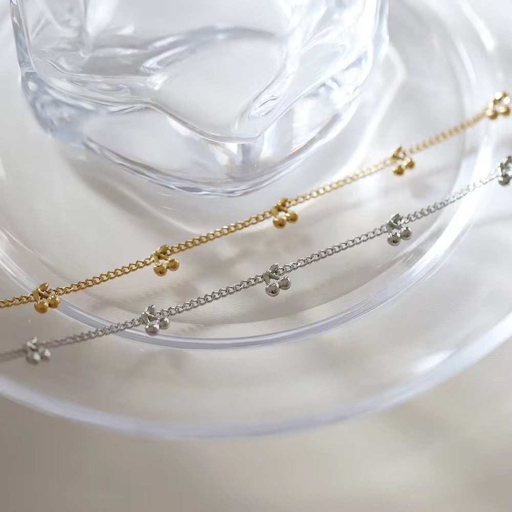 Dainty Cherry Necklace