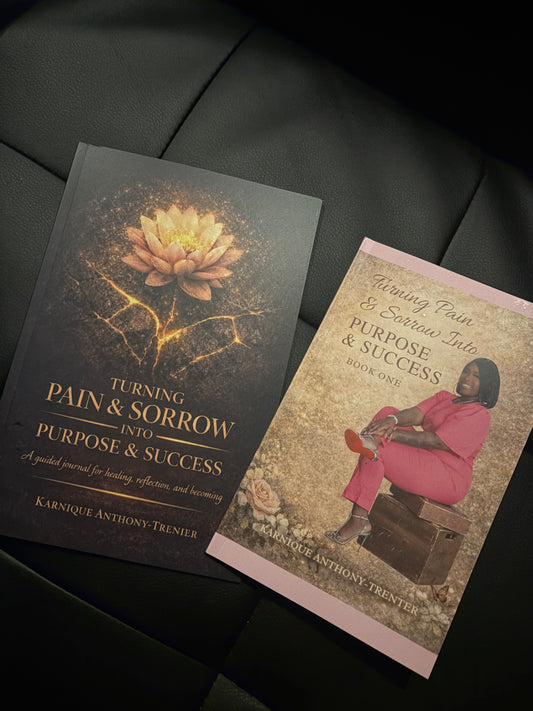 DUO- Turning Pain & Sorrow into Purpose & Success Journal & Book one