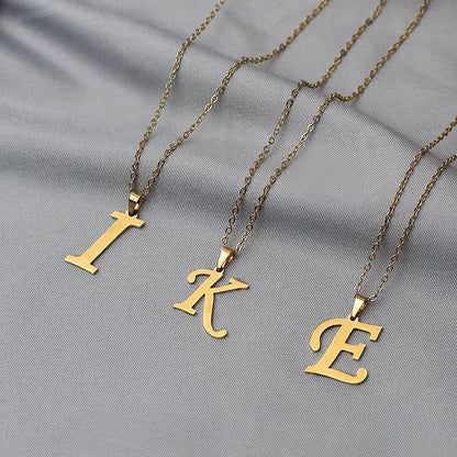 Stainless Steel Jewelry set with English Letters