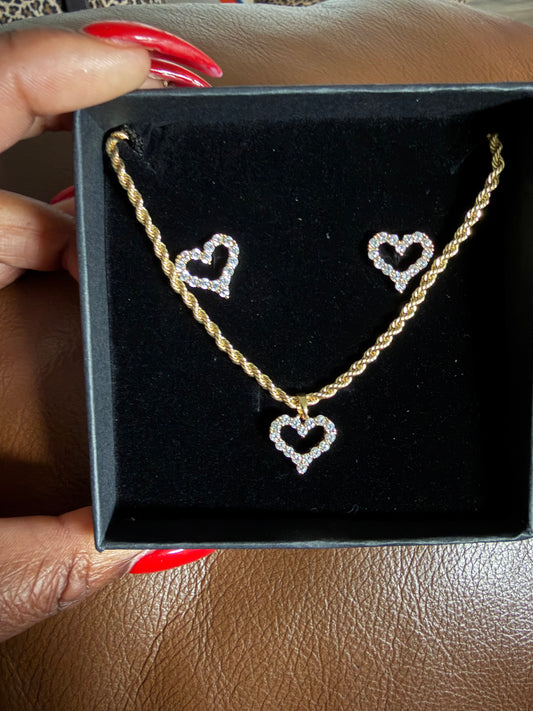 Diamond Heart Set