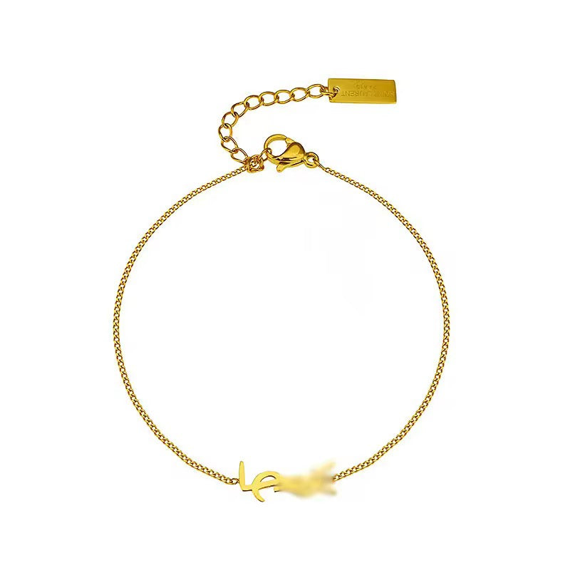 Minimalist Stainless Steel Signature Bracelet
