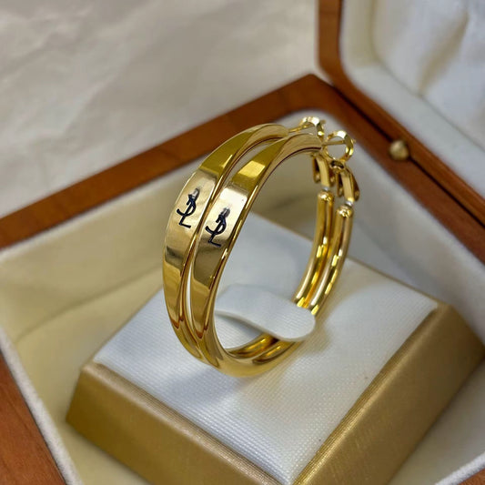 Luxury-Inspired Statement Hoops