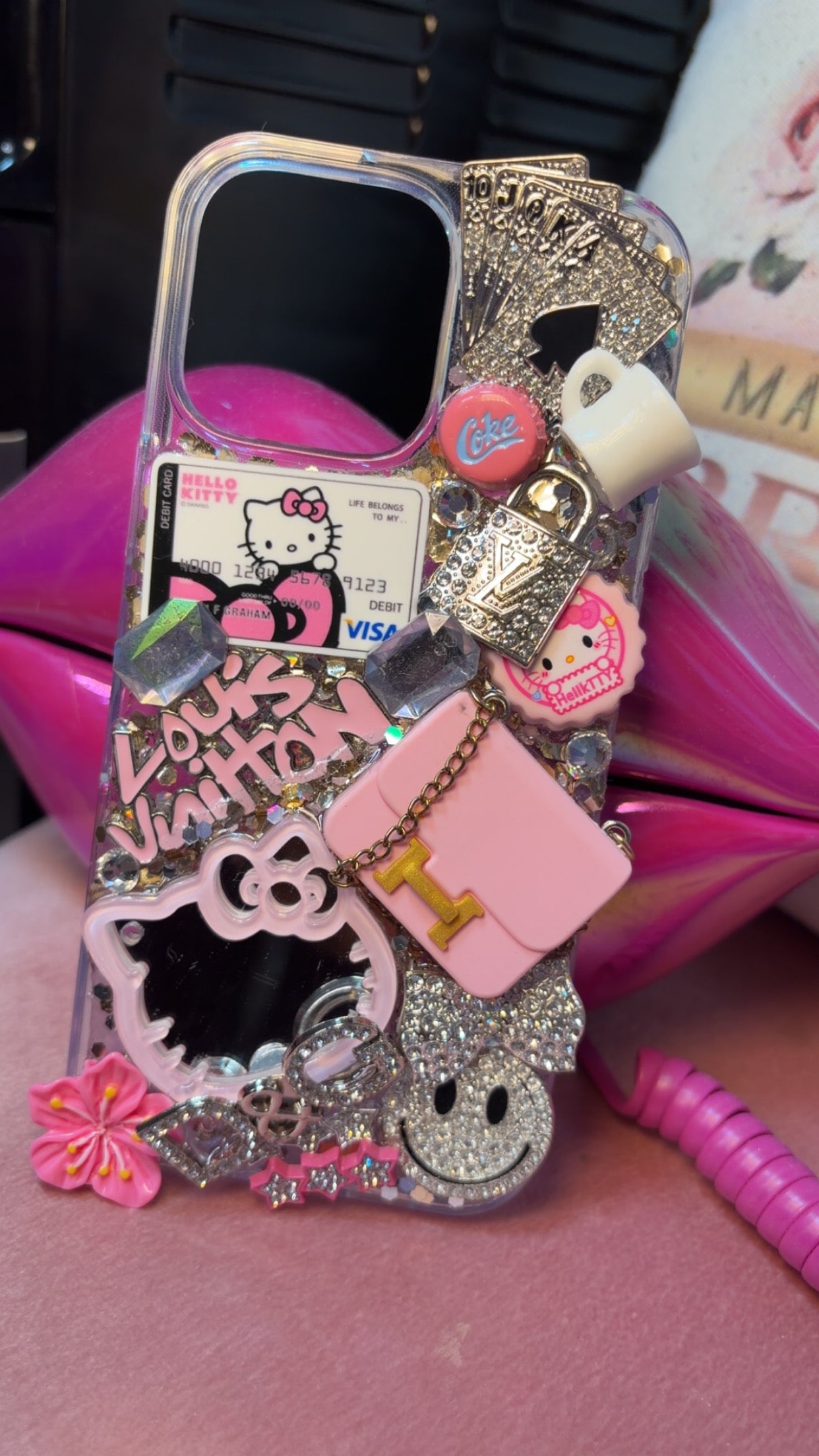 iPhone 16 pro max- Luxury Bling  Custom Case